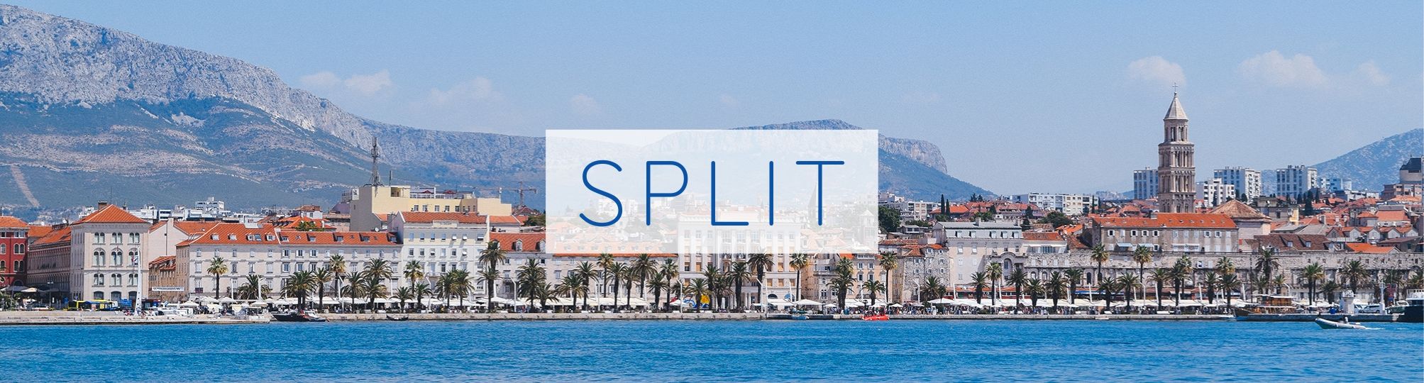Title page for sailing in Split