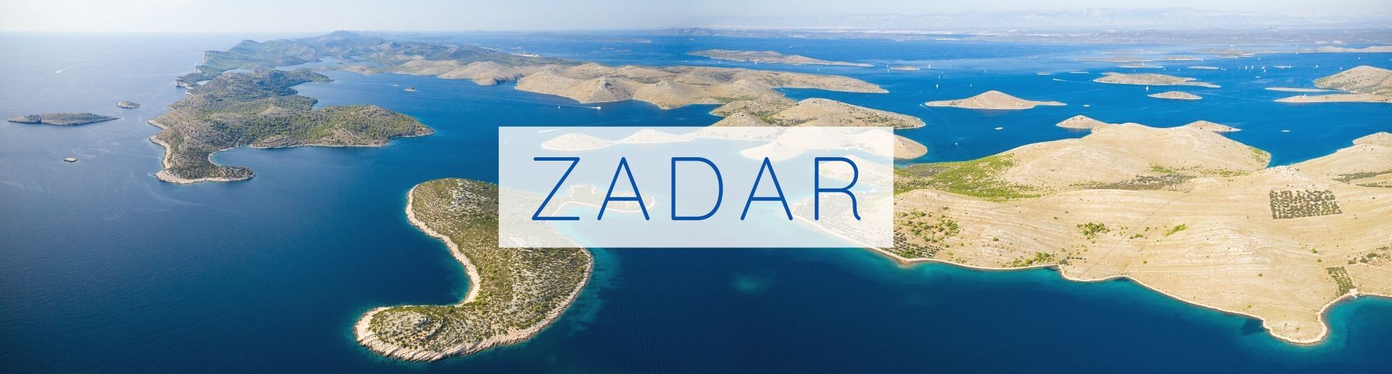 Title page for sailing in Zadar