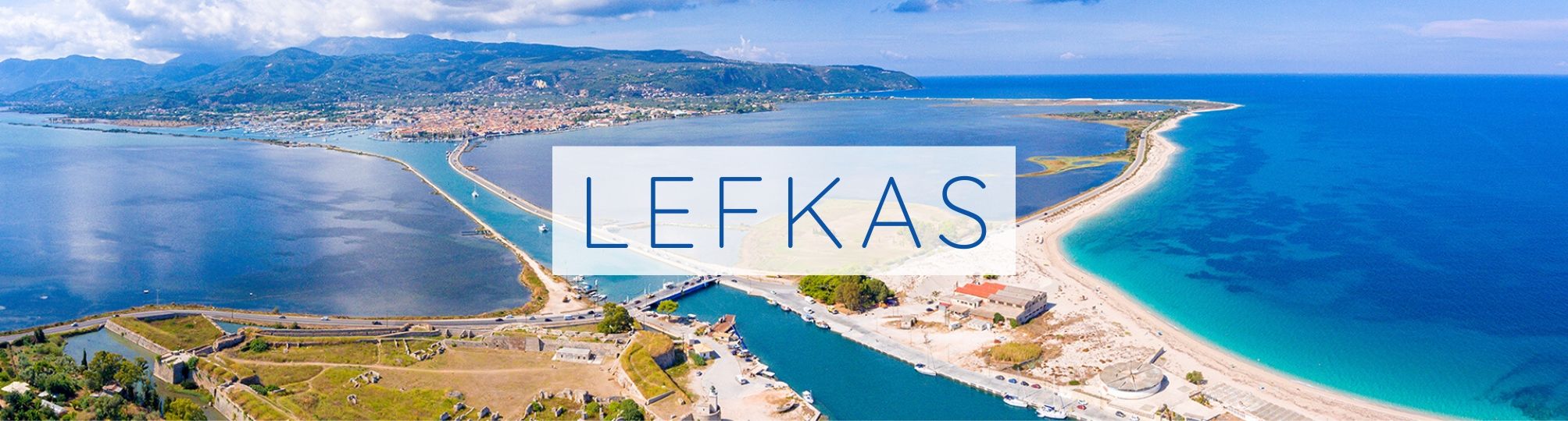 Title page for sailing in Lefkas
